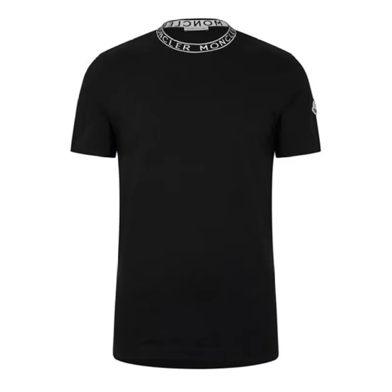 Moncler Chest Logo T Shirt Grey | Parallel
