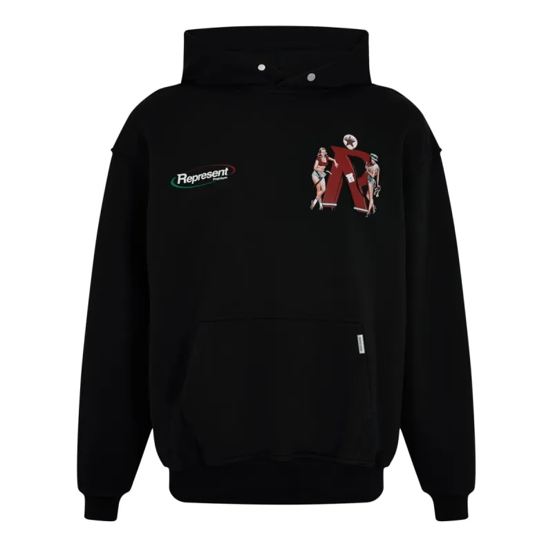 Represent Premium Oth Hoodie Black sold by Klay UK