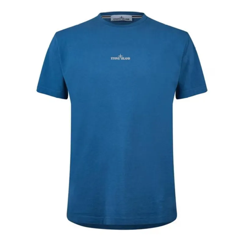 Stone Island SS COMP T Shirt Blue sold by Klay UK
