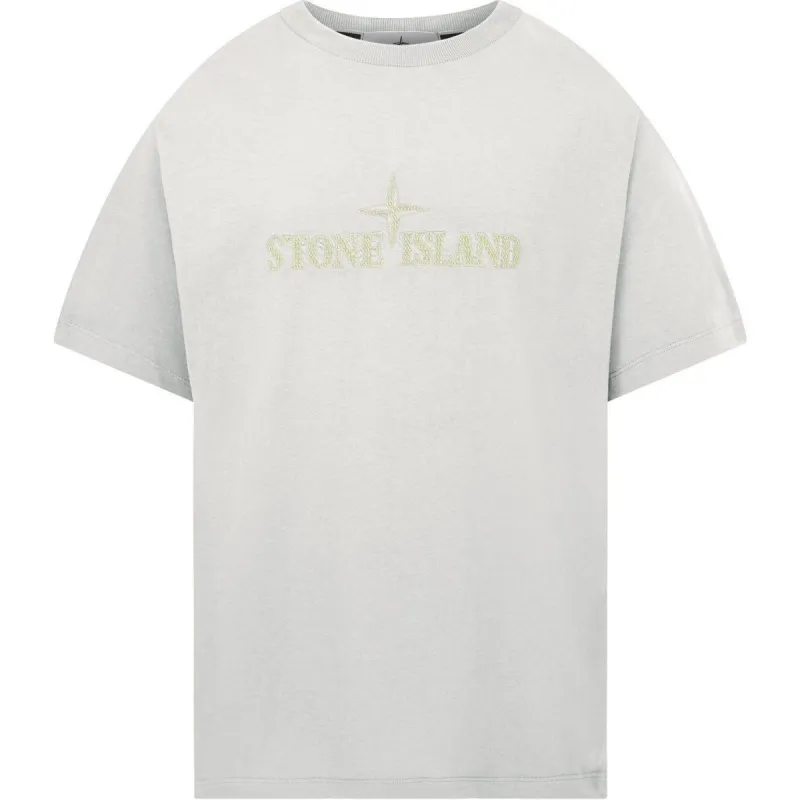 Stone Island Class Logo T Shirt White sold by Klay UK