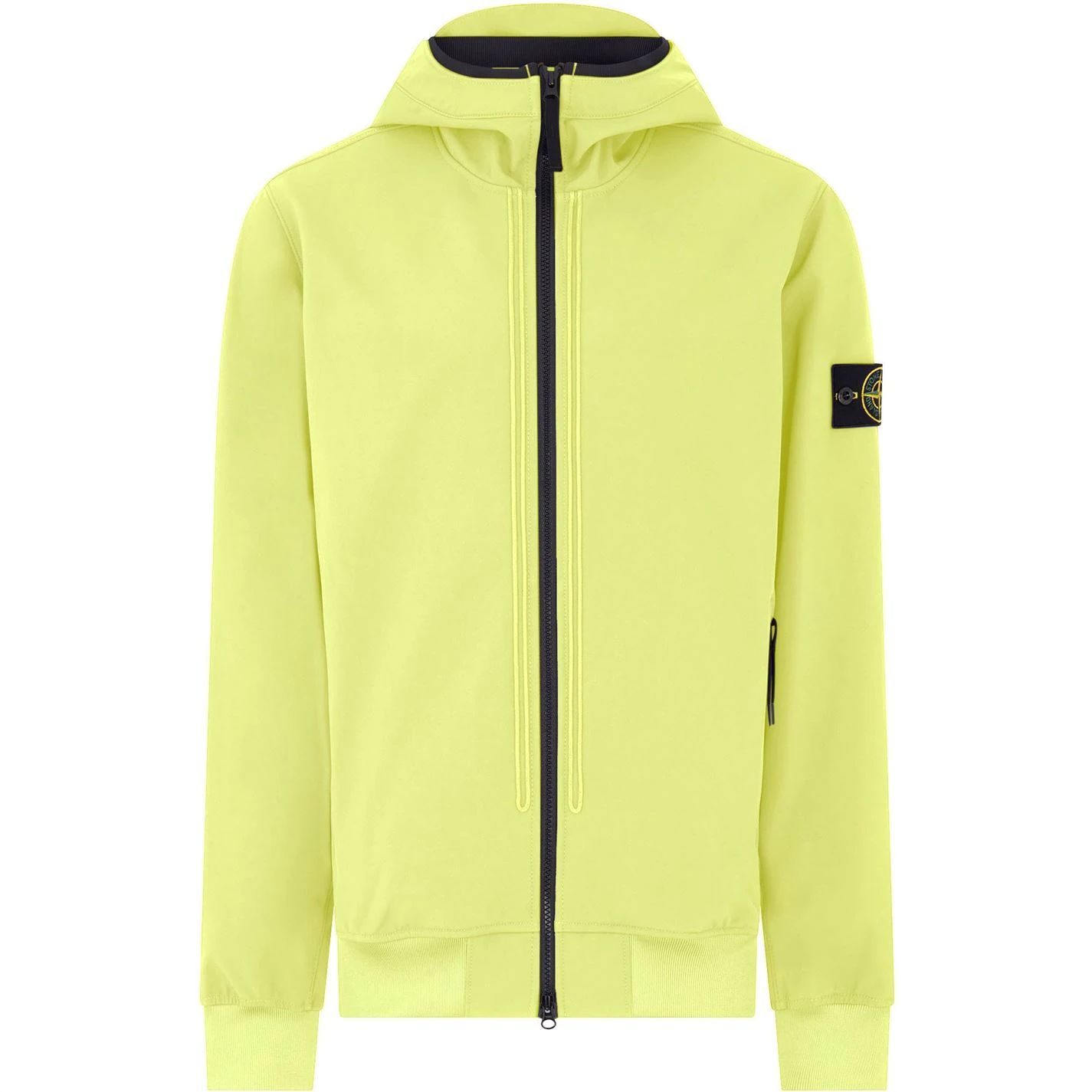 Stone Island Hooded Soft Shell Jacket Pistachio sold by Klay UK