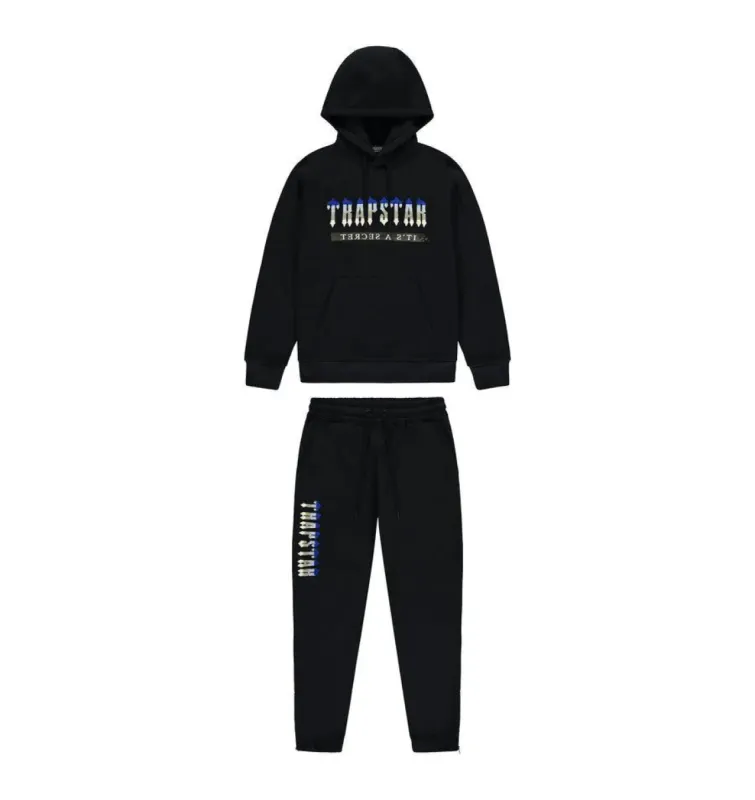 Irongate T Camo Tracksuit - Black/Grey | Parallel