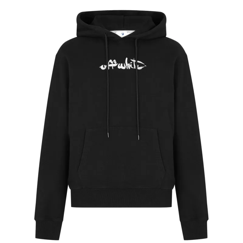 OFF WHITE Paint Arrow Hoodie Black sold by Klay UK