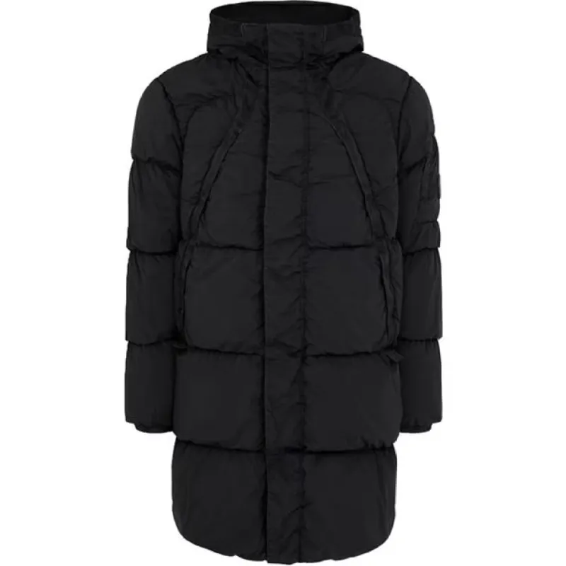 CP COMPANY Nycrar Parka Jacket Black sold by Klay UK
