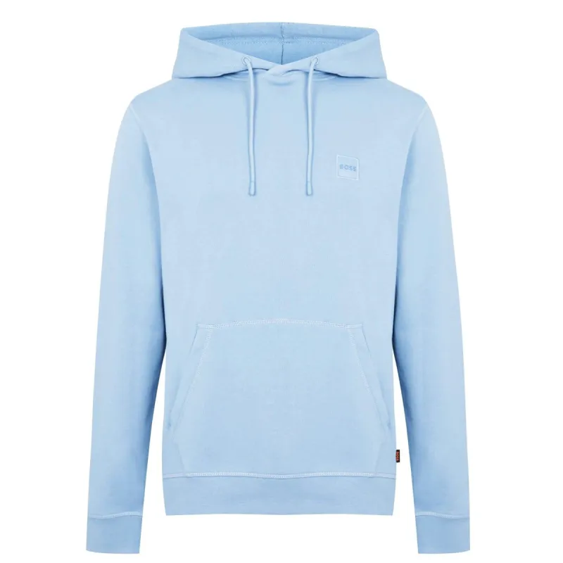 Hugo Boss Logo Hoodie Sky Blue sold by Klay UK