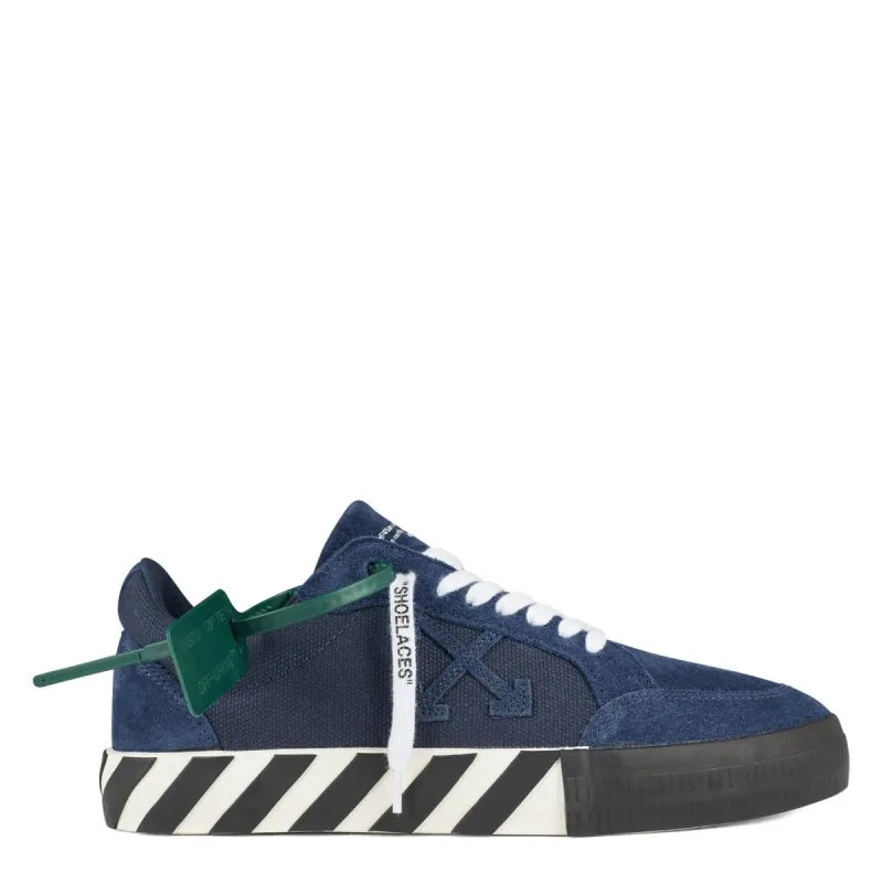 Off White Low Vulcanized Trainers Blue sold by Klay UK