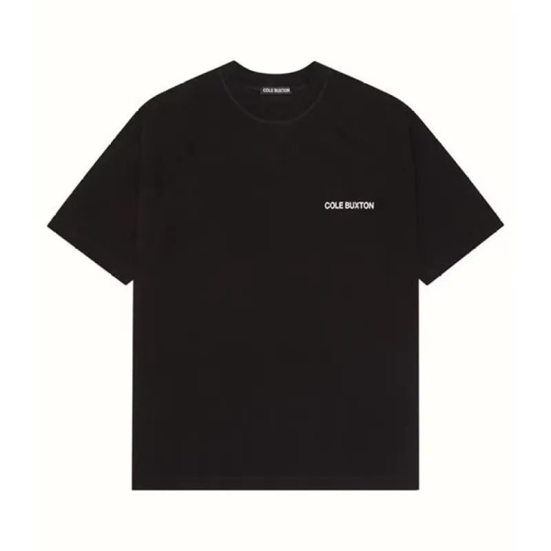 Cole Buxton Logo T Shirt Black made by Cole Buxton