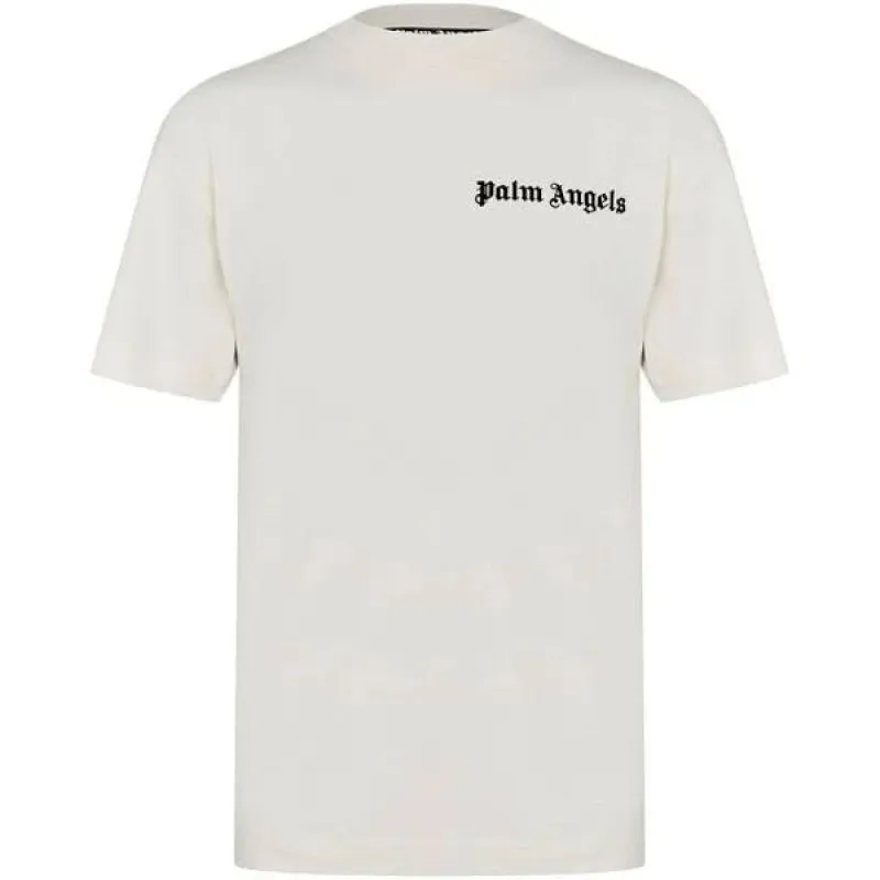 Palm Angels Logo T Shirt Beige sold by Klay UK