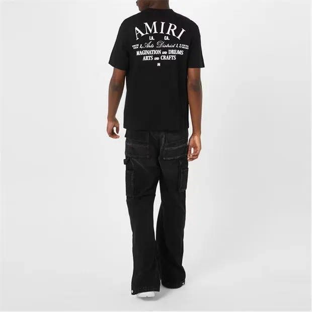 Amiri Art Logo T Shirt Black sold by Klay UK product image thumbnail 2