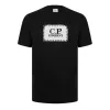 CP Company Logo T Shirt Navy sold by Klay UK