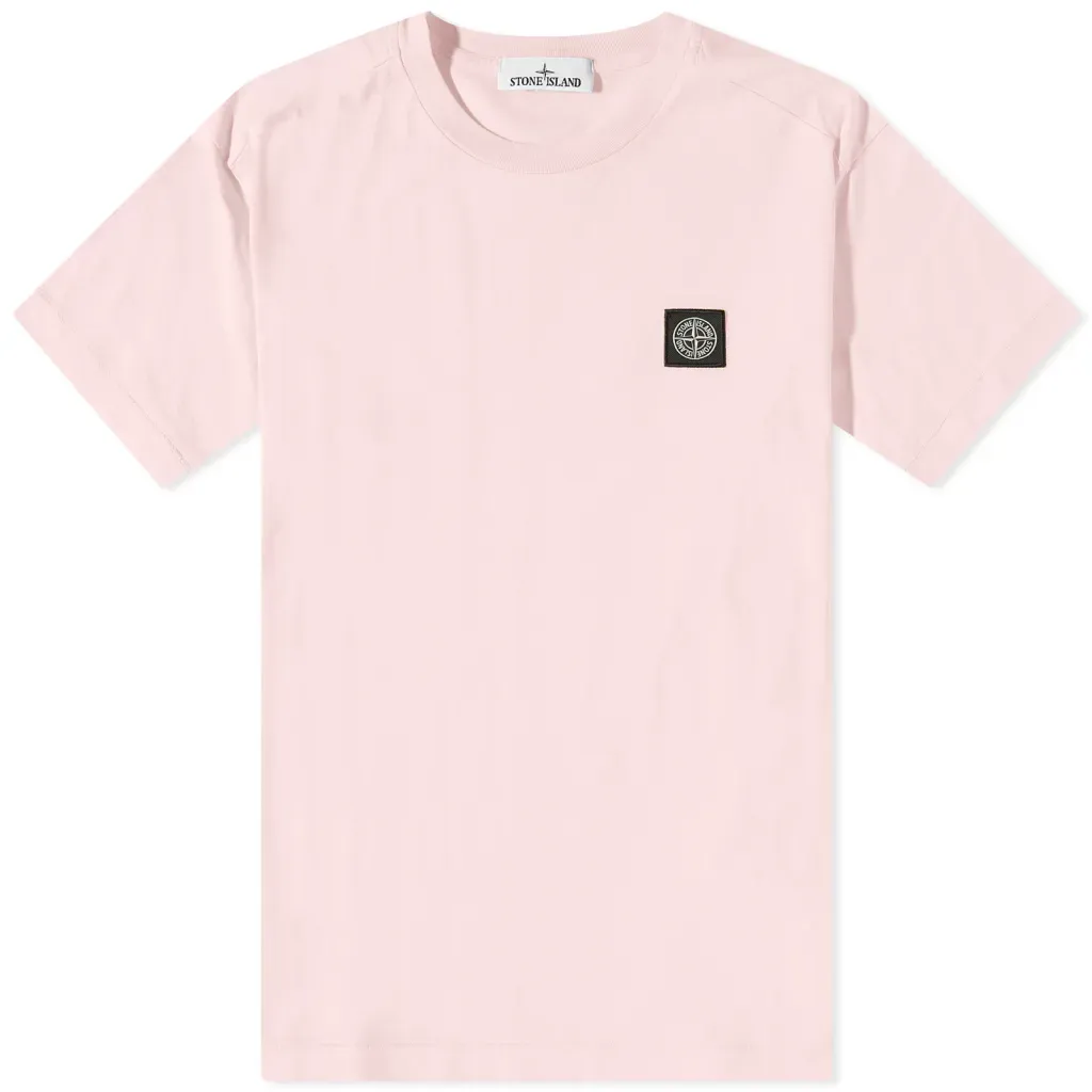 Stone Island Patch T Shirt Rosa sold by Klay UK