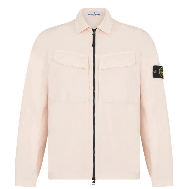 Stone Island Overshirt New Season Peach sold by Klay UK