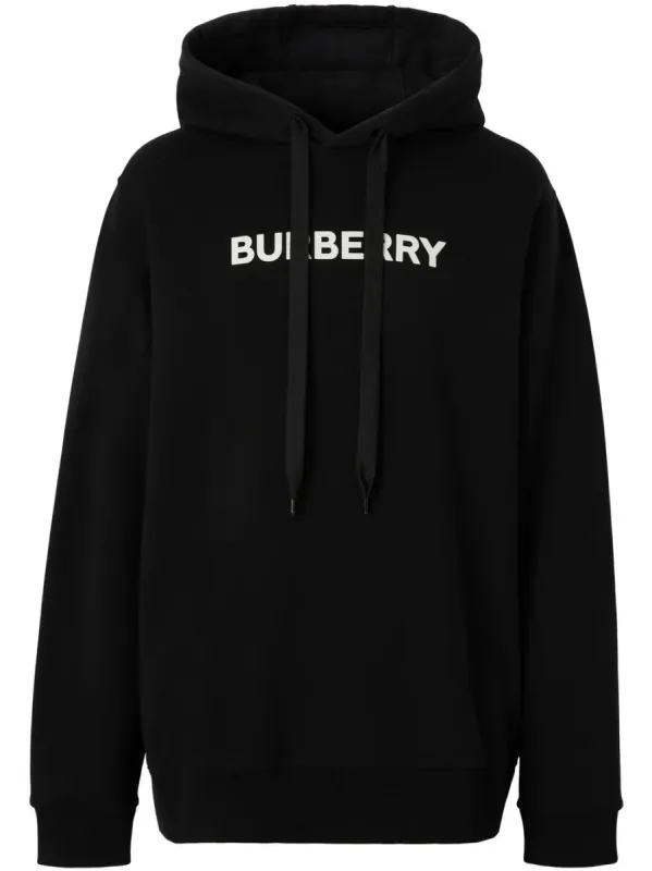 Burberry Logo Hoodie Black sold by Klay UK