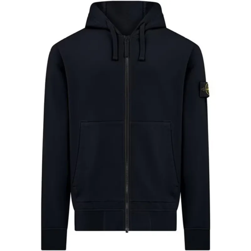 Stone Island Zip Hoodie Navy sold by Klay UK