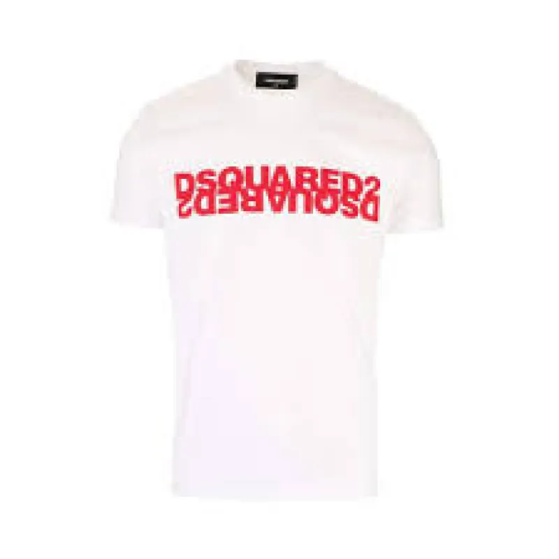 DSquared2 T-Shirt White/Red sold by Klay UK