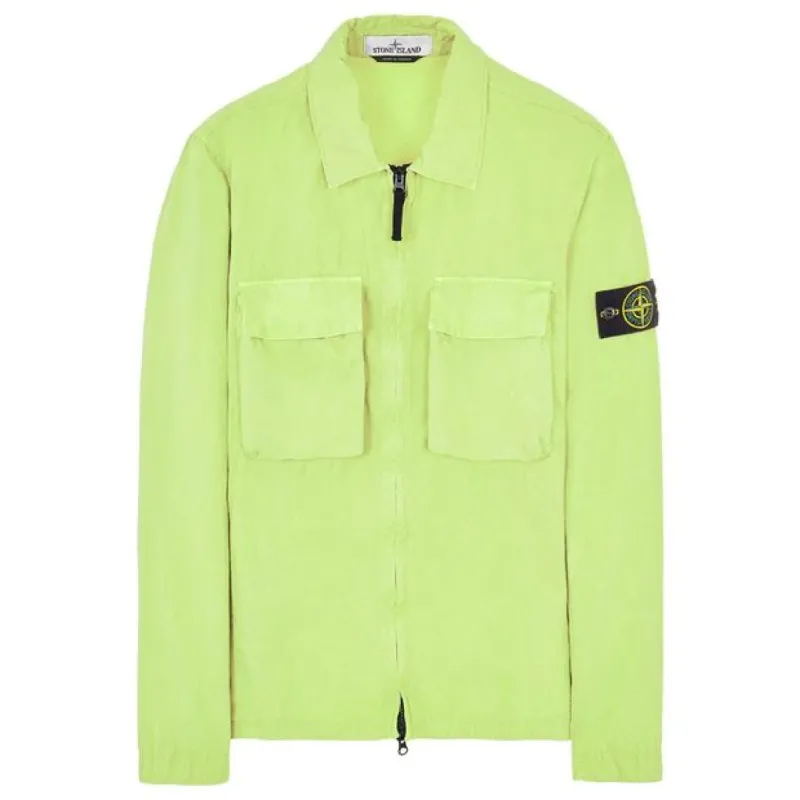 Stone Island Overshirt New Season Limone sold by Klay UK