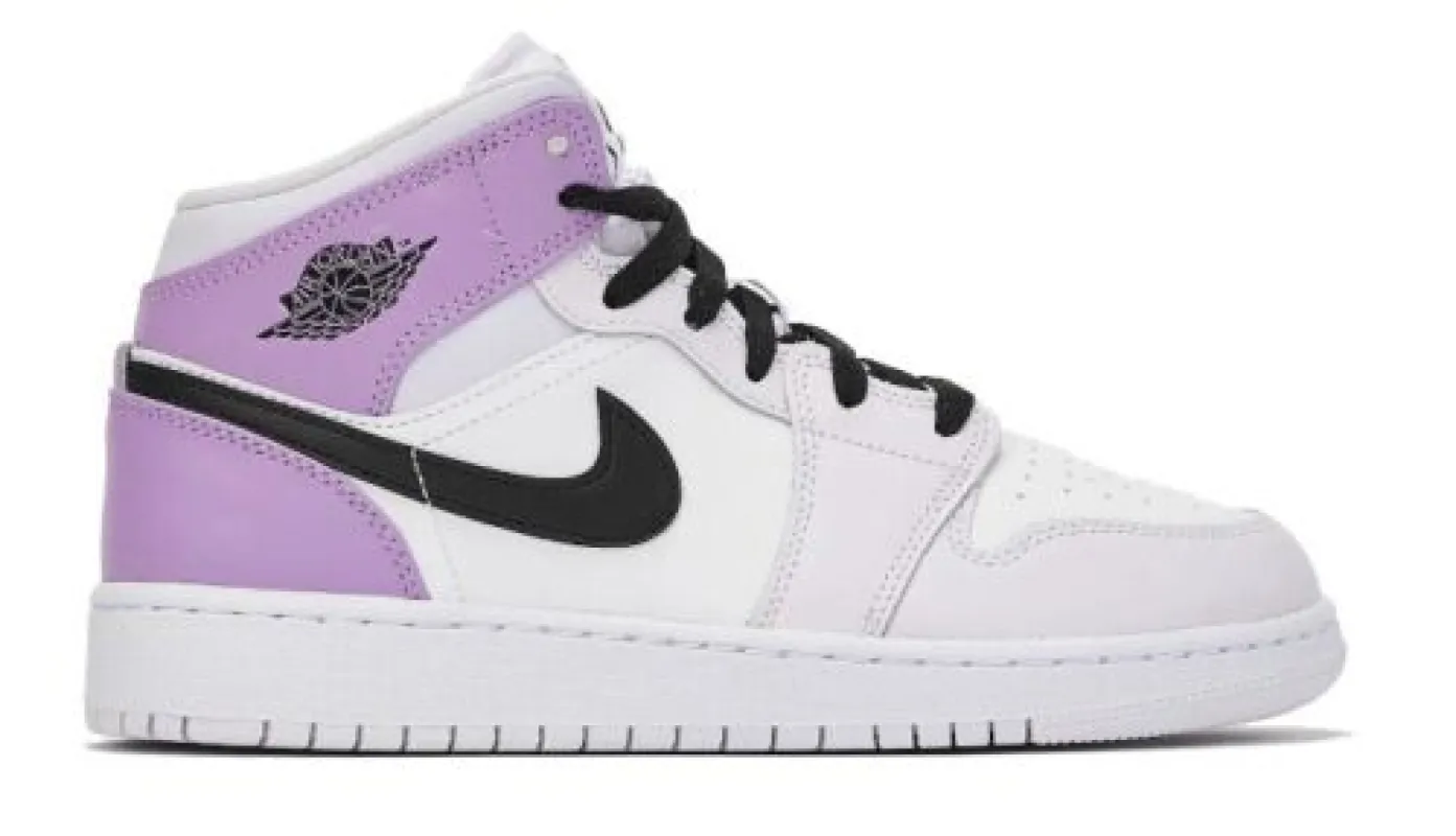 Nike Air Jordan 1 Mid Barely Grape sold by Klay UK