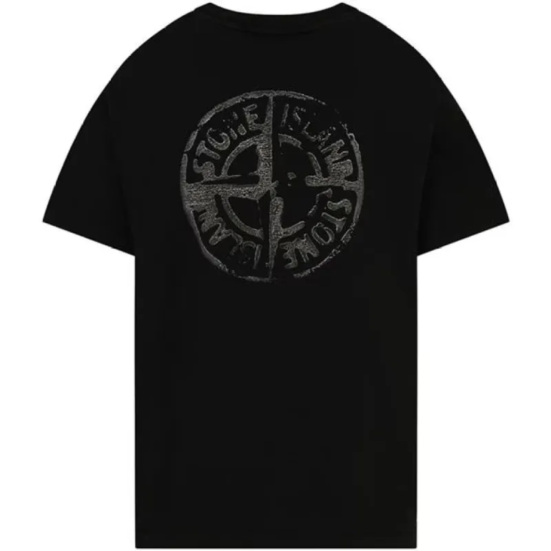 Stone Island Graphic Logo T Shirt Black sold by Klay UK