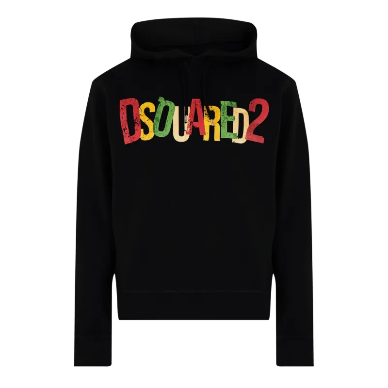 Klay UK DSquared2 Icon Spray Hoodie | Parallel
