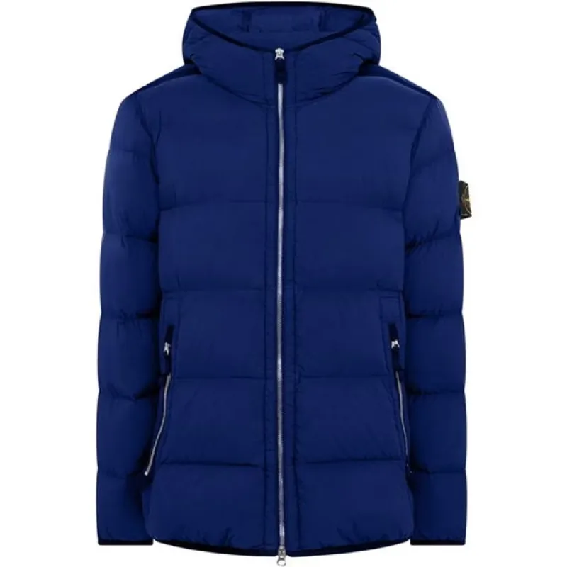 Stone Island Tunnel Down Jacket Royal Blue sold by Klay UK