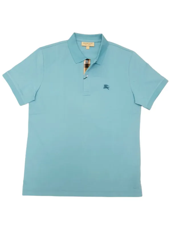 Burberry Logo polo Teal sold by Klay UK