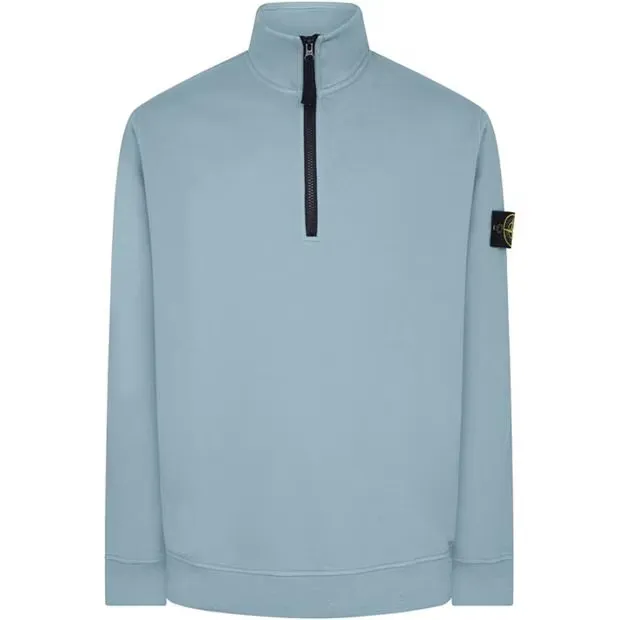 Stone Island Half Zip Jumper Sky sold by Klay UK