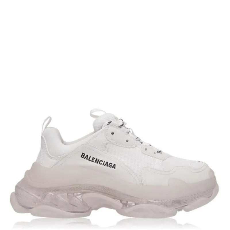Balenciaga Triple S Clear Sole Trainers White sold by Klay UK