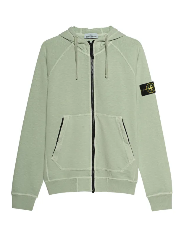 Stone Island Zip Hoodie Mint sold by Klay UK