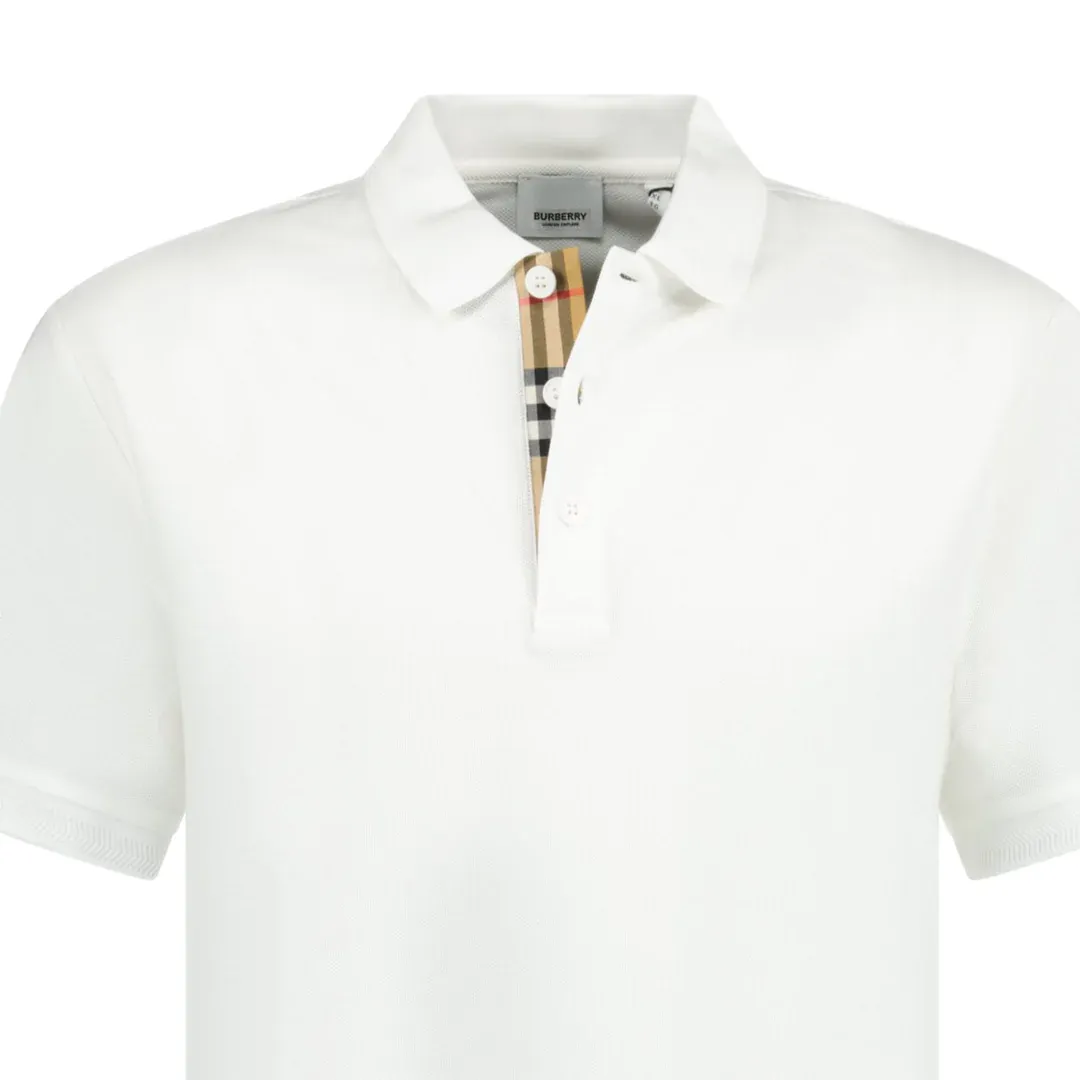 Burberry Classic Eddie Polo White sold by Klay UK product image thumbnail 2