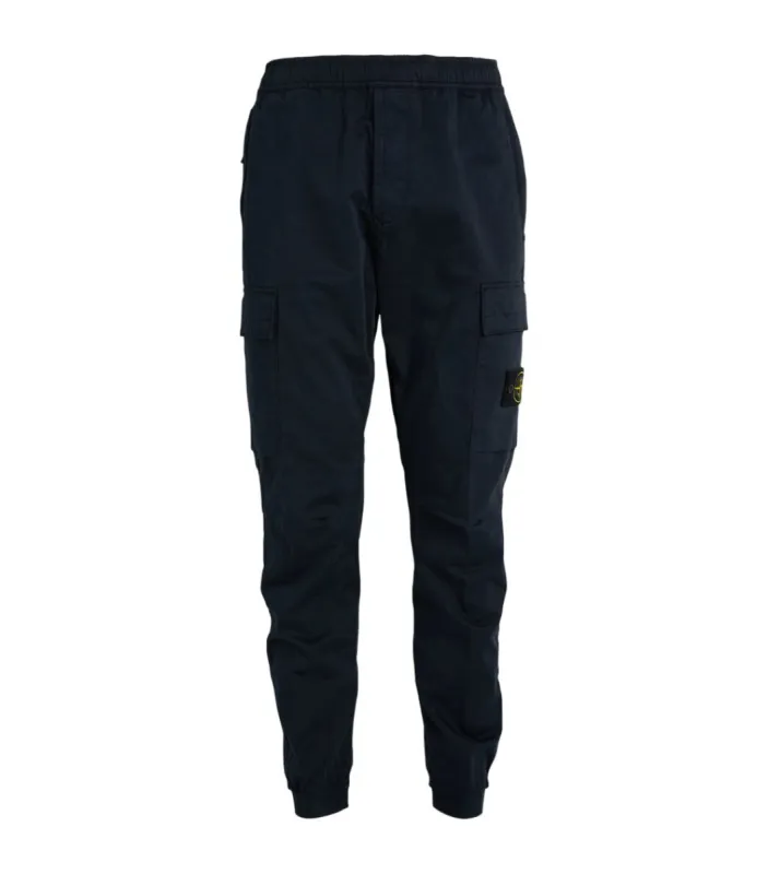 Stone Island Cuffed Cargo Pants Navy sold by Klay UK