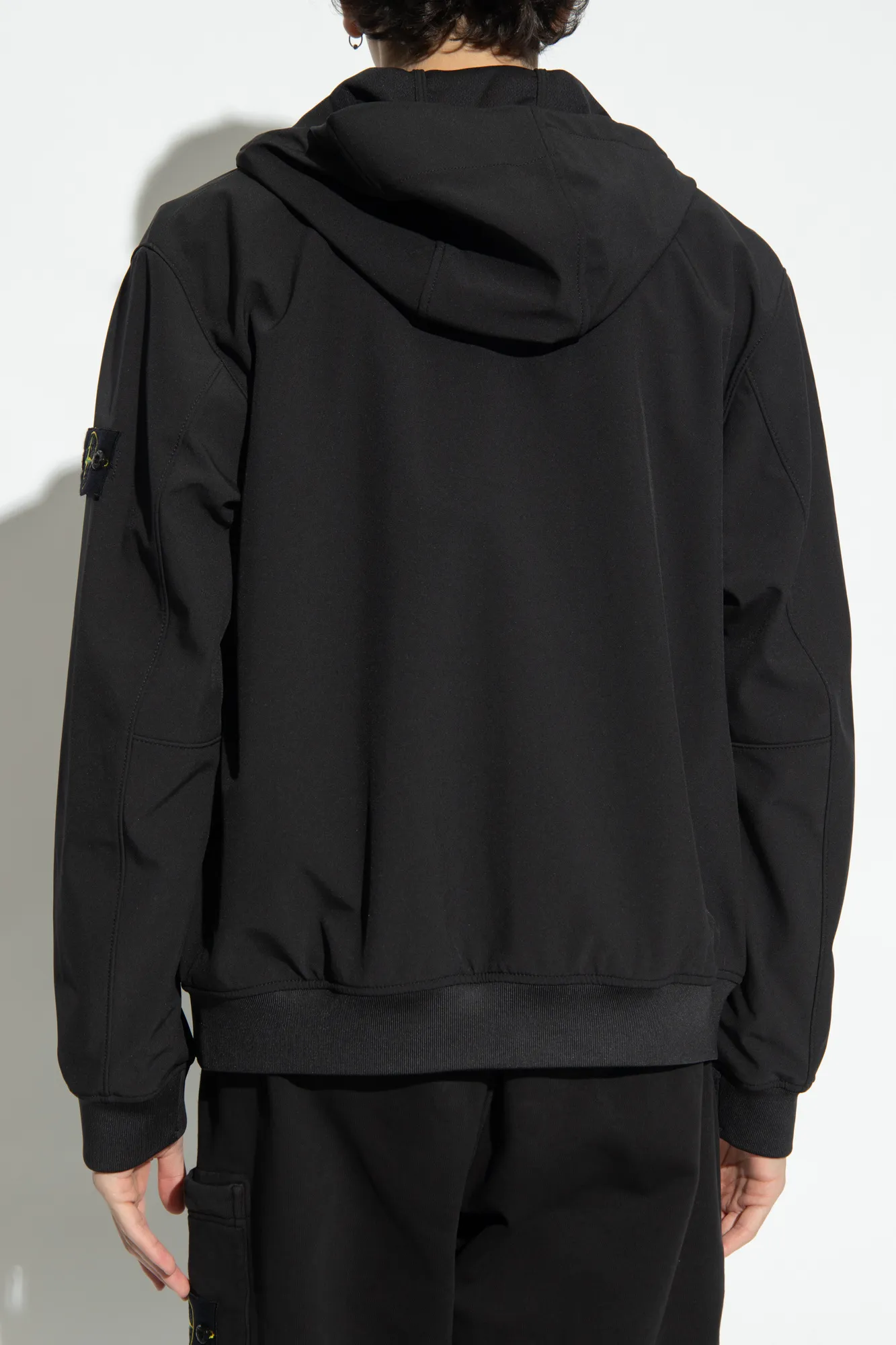 Stone Island Hooded Soft Shell Jacket Black sold by Klay UK product image thumbnail 3