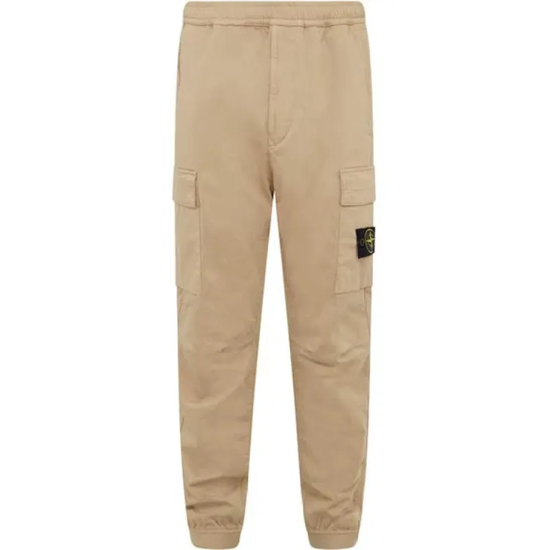 Stone Island Raso Cargo Pants Biscotto sold by Klay UK