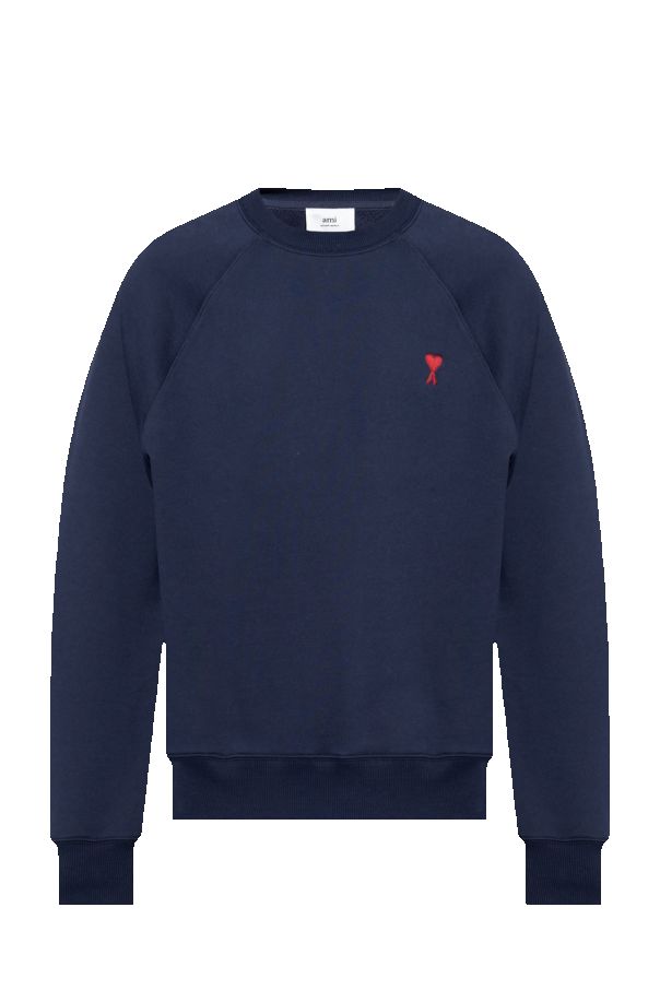 Ami Paris Logo Sweatshirt Navy sold by Klay UK