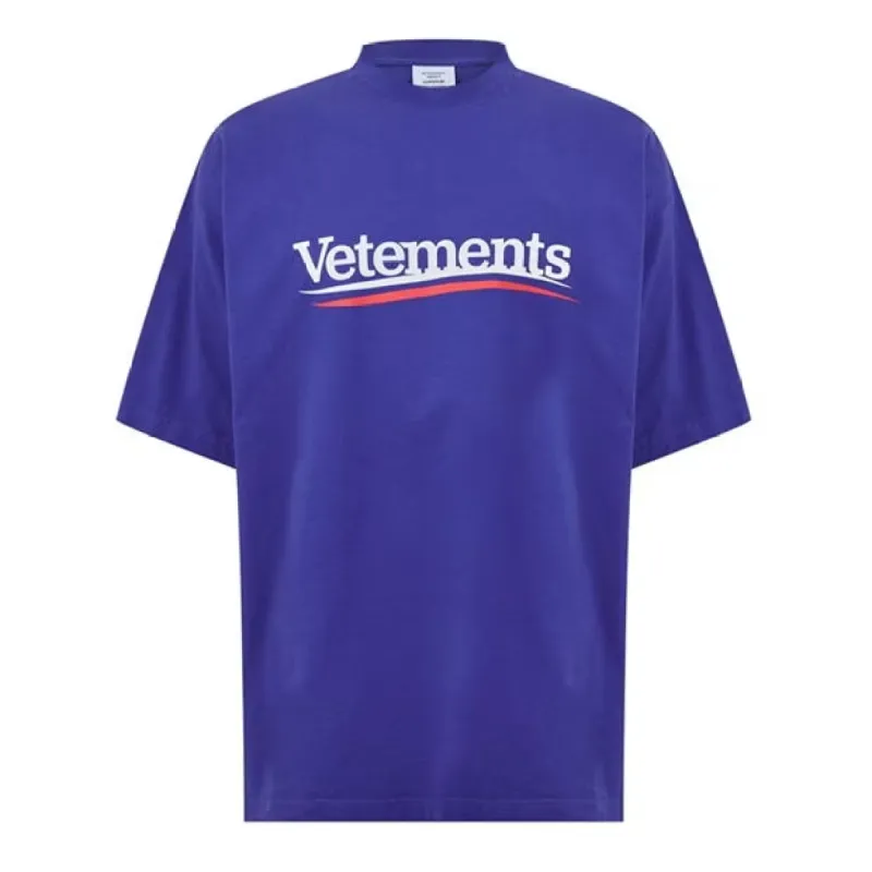 Vetements Vete Campaign T Shirt Black sold by Klay UK