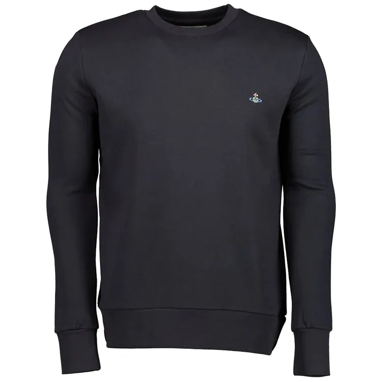 Vivienne Westwood Orb Jumper Black sold by Klay UK