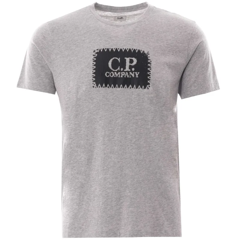 CP Company Logo T Shirt Grey sold by Klay UK