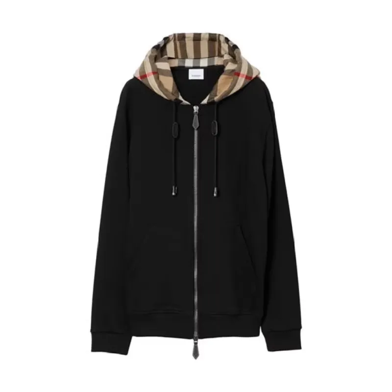 Burberry Samuel Zip Hoodie Black sold by Klay UK
