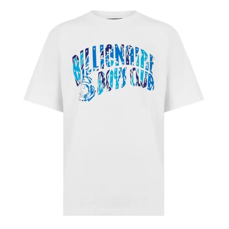 Billionaire Boys Club Arch Logo T Shirt White/Blue sold by Klay UK