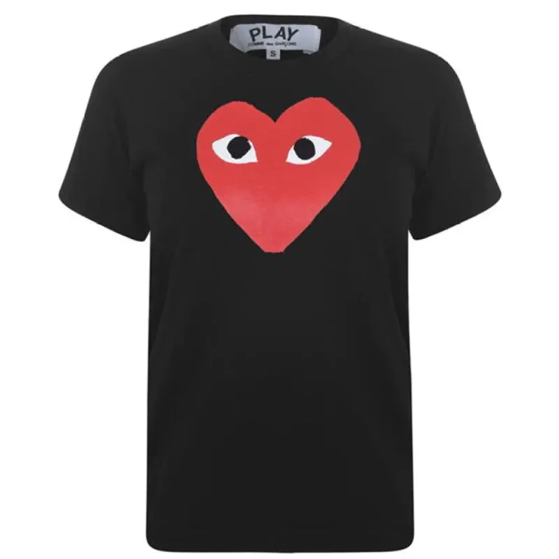 Comme Des Garçons Play Logo T Shirt B/R sold by Klay UK
