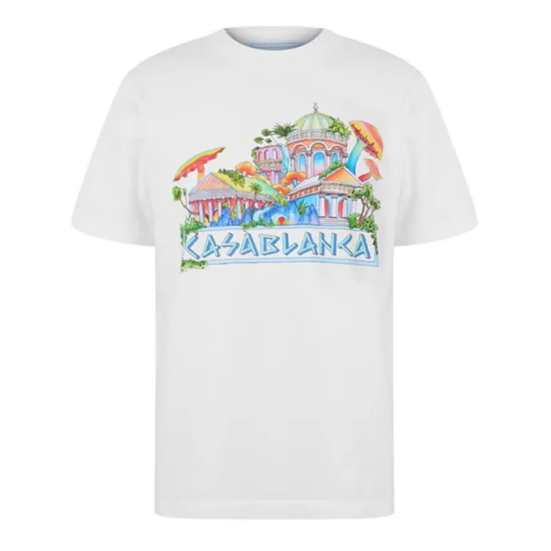 Casablanca Knowledge T Shirt sold by Klay UK