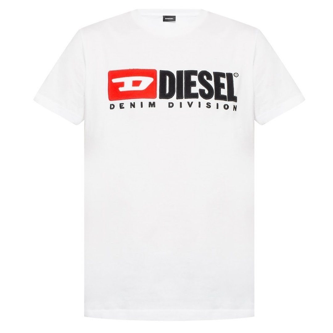 Diesel Logo T Shirt White sold by Klay UK