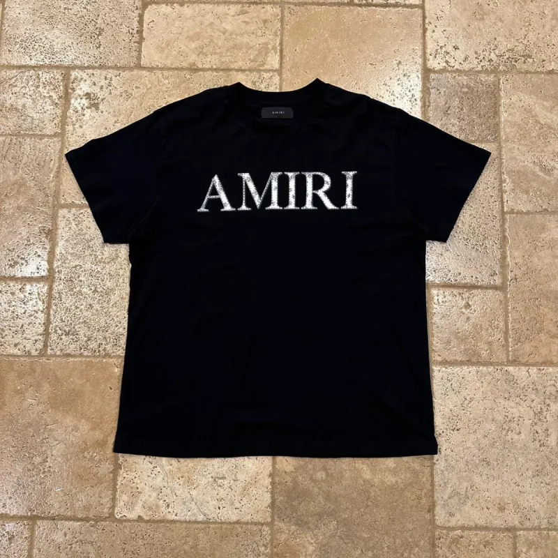 Amiri Logo T Shirt Black (Pre-owned) sold by Klay UK