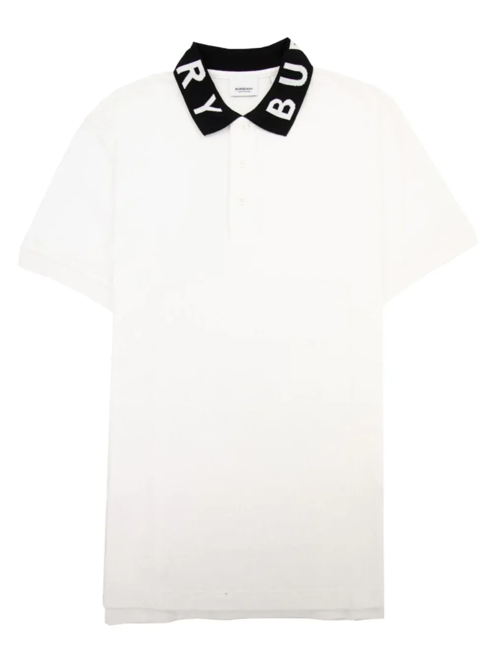 Burberry Collar Logo Polo White sold by Klay UK