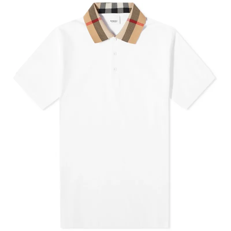 Burberry Cody Polo White sold by Klay UK
