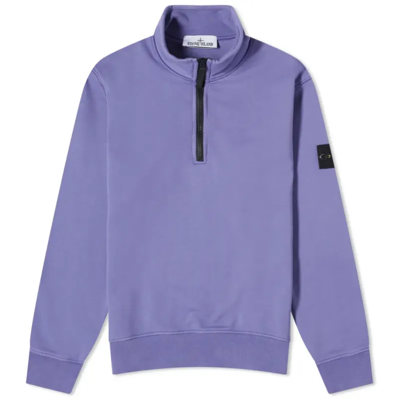 Stone Island Half Zip Jumper Lavender sold by Klay UK