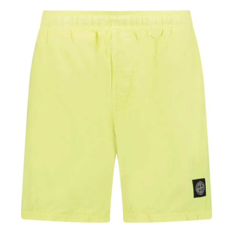 Stone Island Swim Shorts Brushed Lemon sold by Klay UK