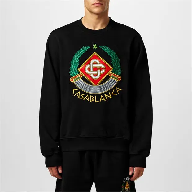 Casablanca Casa Crest Jumper Black sold by Klay UK product image thumbnail 2