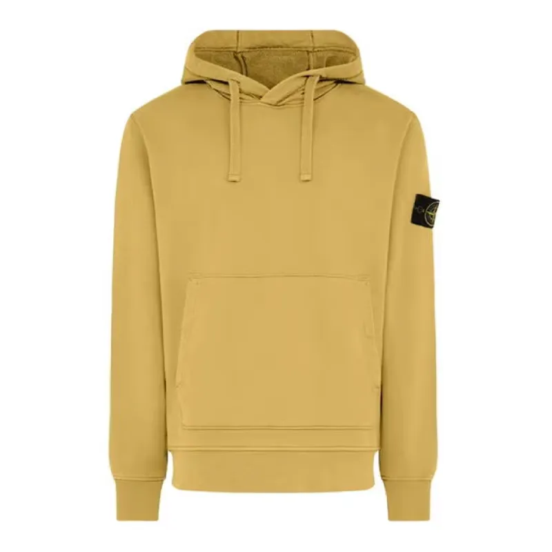 Stone Island HW Hoodie Mustard sold by Klay UK