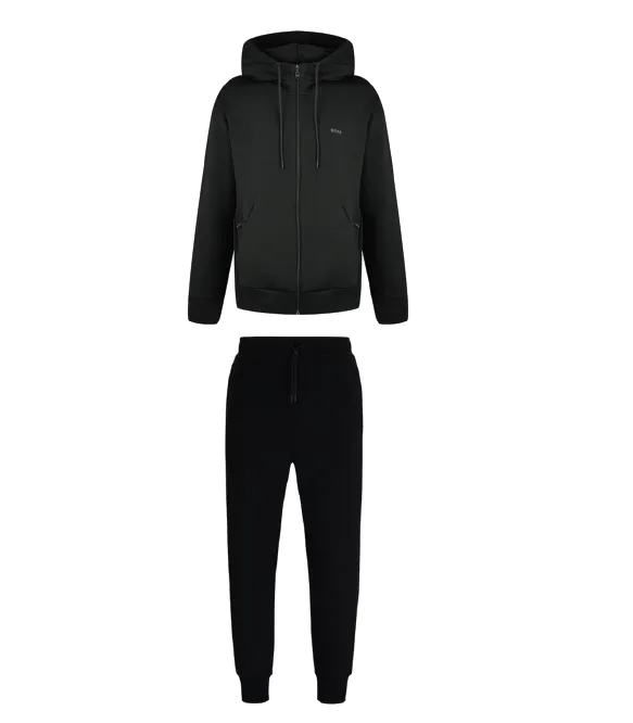 Hugo Boss Logo Full Zip Tracksuit Black sold by Klay UK