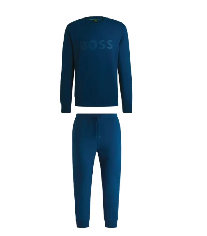 Hugo Boss Logo Full Tracksuit Blue sold by Klay UK